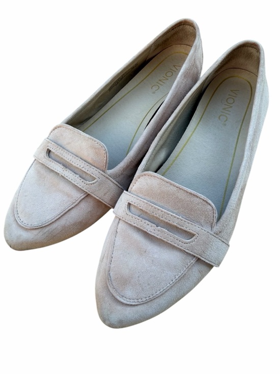 Vionic Shoes - Vionic Savannah Suede Loafers Pointed Toe Comfort Flats 8.5